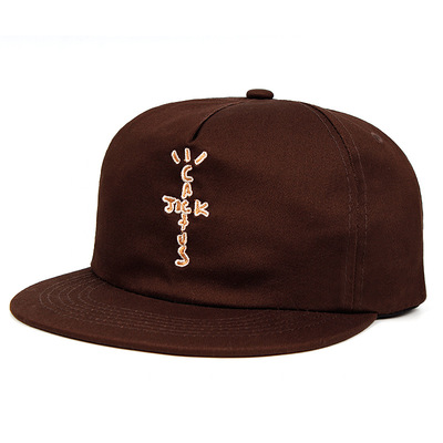 Travis Scott McDonald's Baseball Caps CACTUS JACK Brown