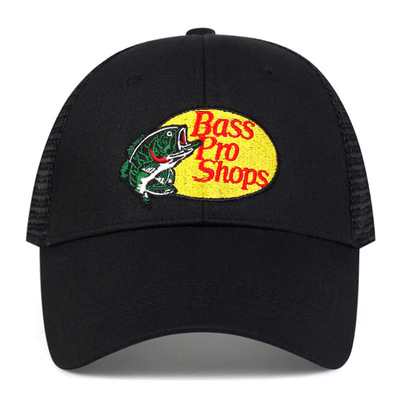 Baseball Cap Bass Pro Shops Black
