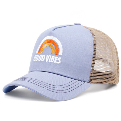 Baseball Cap GOOD VIBES Blue
