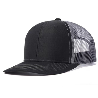 Richardson Baseball Cap Outdoor Peaked Cap Black Grey