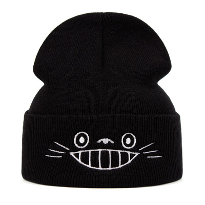 Men's and Women's Outdoor Knitted Hat Black
