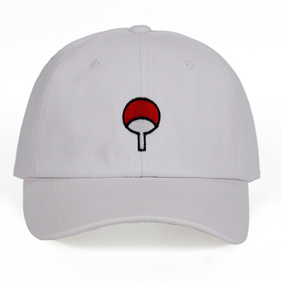 Embroidered Of Naruto Baseball Caps Outdoor Sports Peaked Cap White