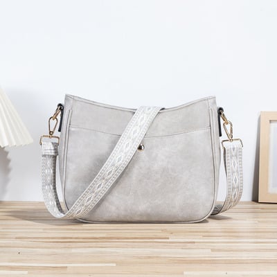 Fashion Women's Bag Vintage Handbag Grey