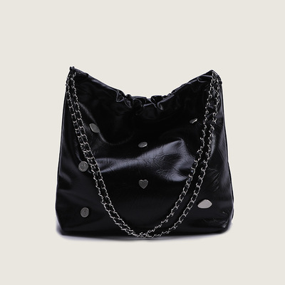 Fashion Tote Bag Shoulder Handbags Black
