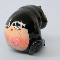 Art Creature by Katyushka Art "BUBBLE GUM CAT"  - Thumbnail 5