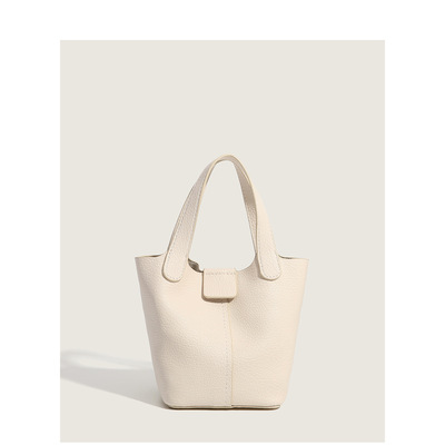 Ladies' Bucket Bag Crossbody Bag White