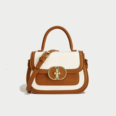 Women Satchel Bags Handle Shoulder Handbags and Purses Brown