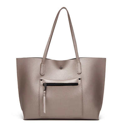 Ladies Leather Tote Shoulder Bag Handbag Purse Messenger Hobo Bag Bronze