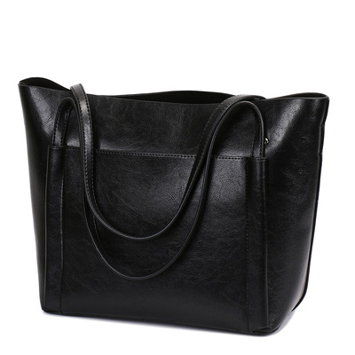 Women's Satchel Purse Handbag Black