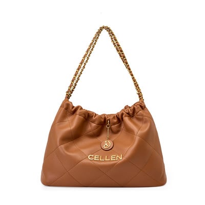 Women Trendy Purses Cute Tote Handbags Crossbody Bag Brown