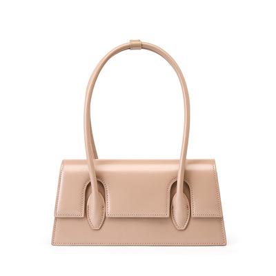 Genuine Leather Women's Beach Bag Shoulder Bag Pink