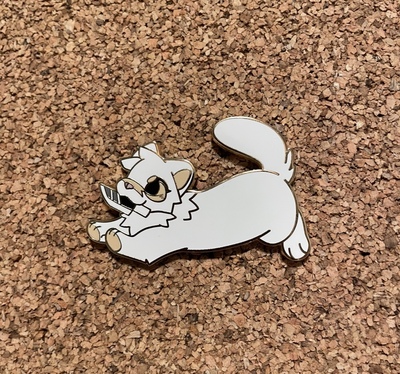 Dangerous Mustelid Enamel Pin