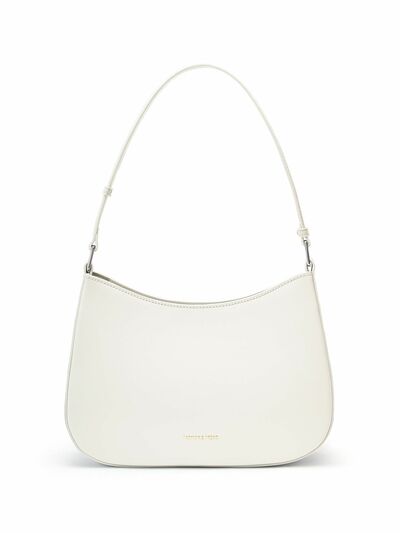 Women Genuine Leather Hobo Bags Tote Handbag White