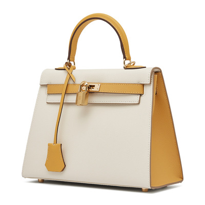 Genuine Leather Women Satchel Purses and Handbags Multi