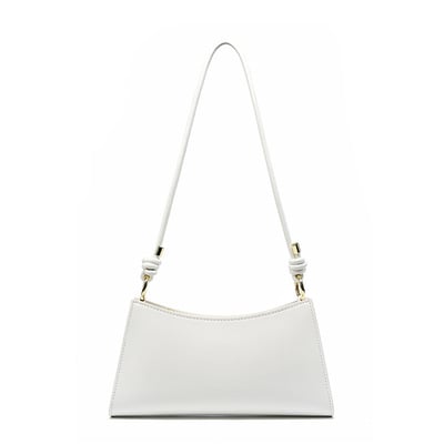 Women Genuine Leather Tote Handbags Crossbody Bags White