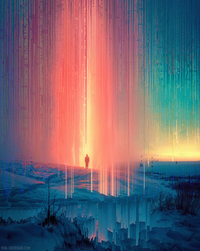 Precipice - small giclée print 8" x 10" - second edition