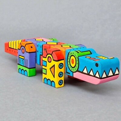 ArTToy by Kamakiri (Japan)  "WANI KAMAKIRI MECHA"