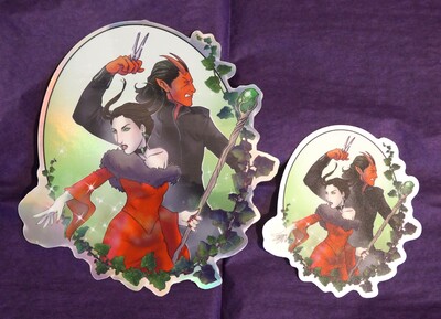 Vox Machina Penny and Greg stickers (sold separatly)