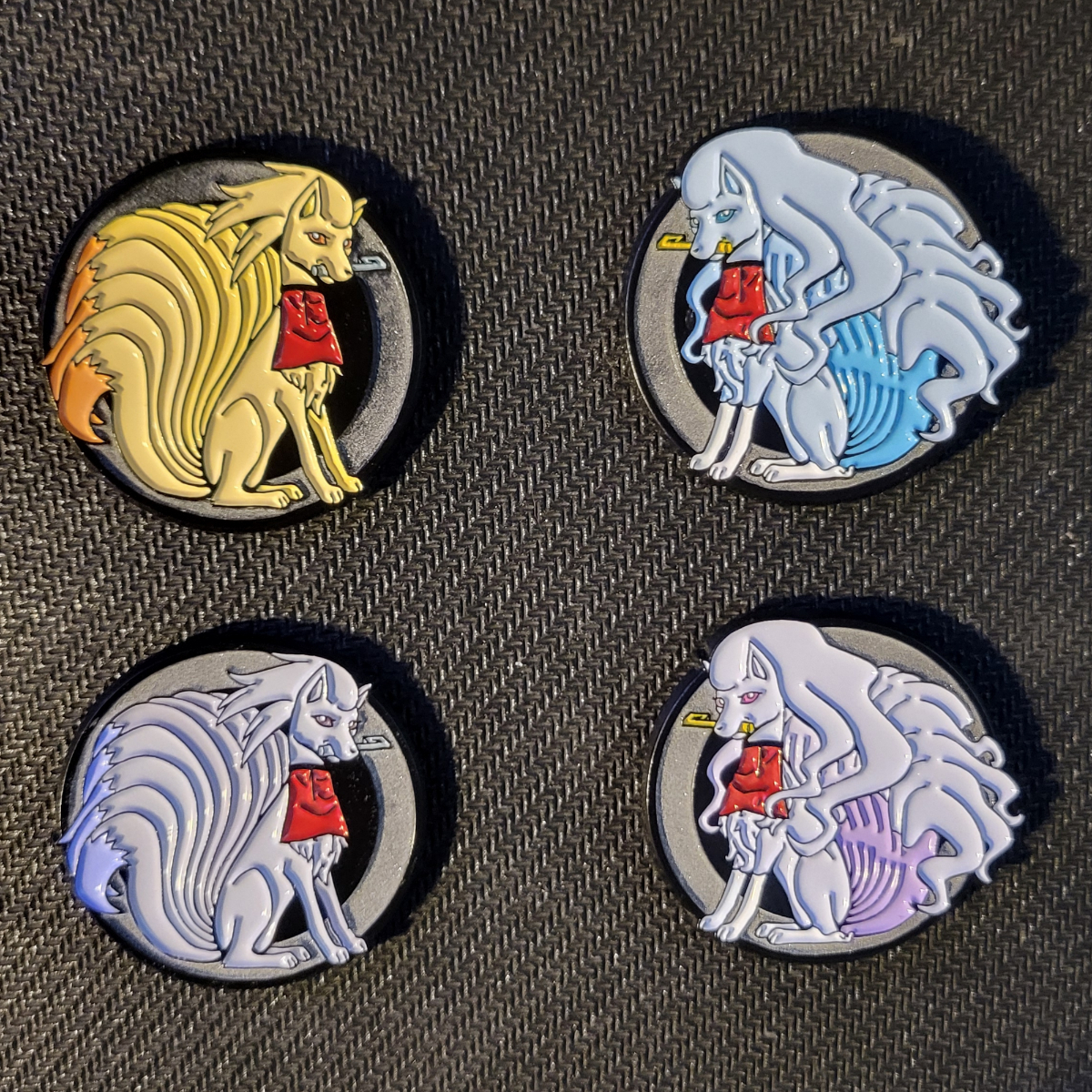 Ninetales Pins