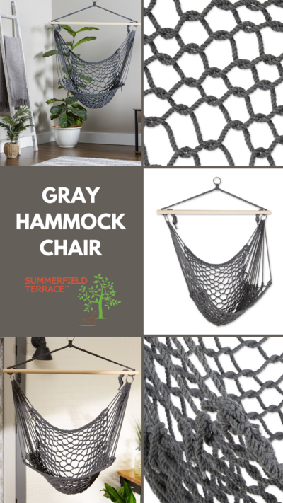 Gray Hammock Chair