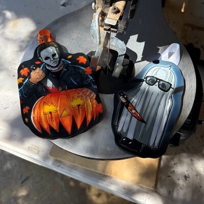 Halloween Michael Myers Woodcut (ONLY MINIs)