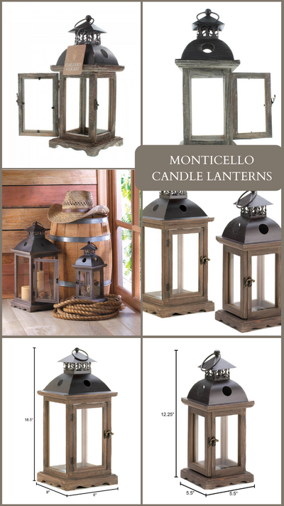 Monticello Candle Lanterns