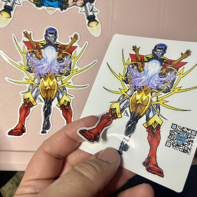 Windrider & Piotr kiss-cut Sticker