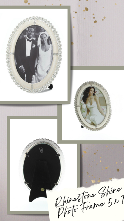 Rhinestone Shine Photo Frame 5 x 7