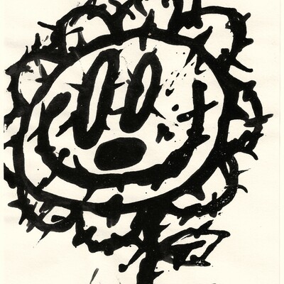 đˇdrawing by celipe perroloco "beautiful flower"  - Thumbnail 5