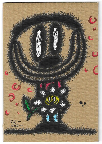 🌷Drawing by Celipe Perroloco "Daisy in Hand"