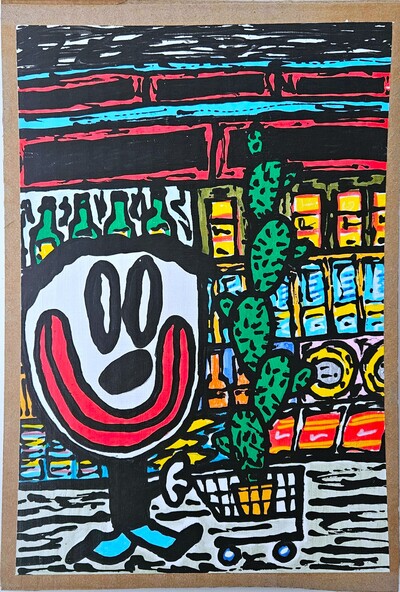 🌷Painting by Celipe Perroloco "Add to cart"