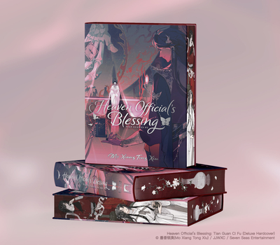 Signed Copy of Heaven Official's Blessing: Tian Guan Ci Fu (HARD-COVER) Vol. 2 by Jacob Eiseman, James Cheek, & Branden Loera