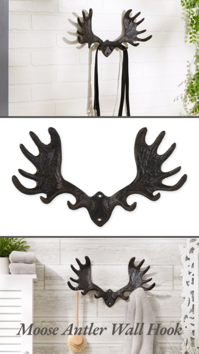 Moose Antler Wall Hook