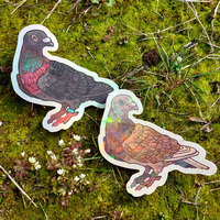 Mystery box: Pigeon keychain + sticker - Thumbnail 3