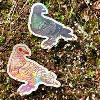 Mystery box: Pigeon keychain + sticker - Thumbnail 4