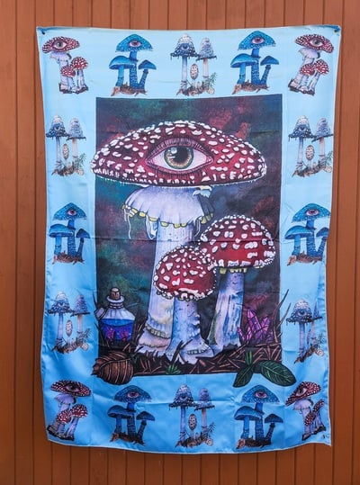 "Amanita Muscaria" Tapestry