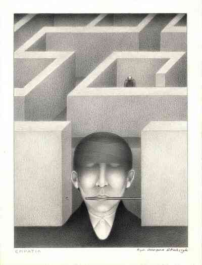 Original Drawing from 1981 by Grzegorz Stańczyk