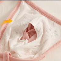 Wholesale Multi-color 6PK Gay Men's Sexy Underwear Adjustable Waist Separator Pouch Thong T-string Underpants KX030DK - Thumbnail 4