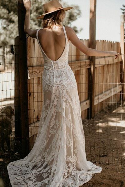 Country Style Wedding Dress Bridal Gown Wedding Gown