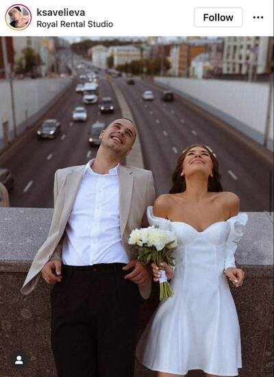 Simple A Line Mini Short Beach Boho Wedding Dress Bridal Gown Wedding Gown