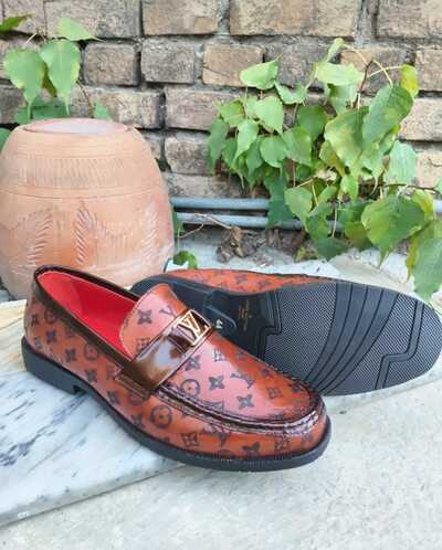 Custom Made Men Classic Moccasin Loafers Leather Dress Shoes