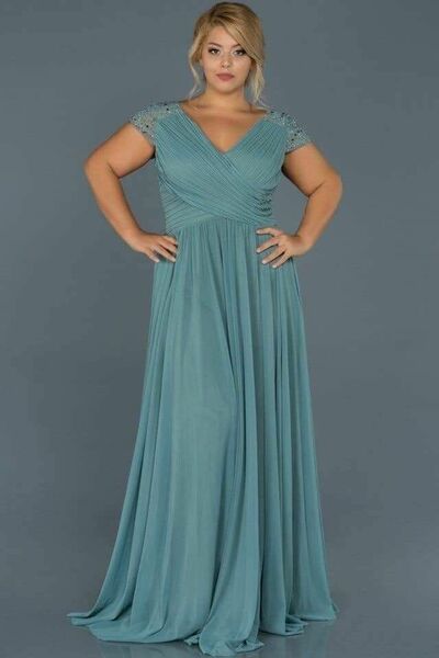Light Blue A Line Mother of the Bride/Groom Dress Evening Formal Dress