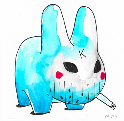 Drawing by Judas Arrieta "Honoring LABBIT"