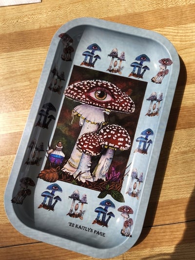 Amanita Muscaria Rolling Tray