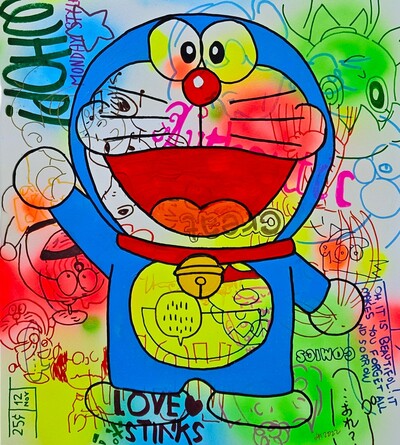 Drawing by Judas Arrieta "VIVA DORA"