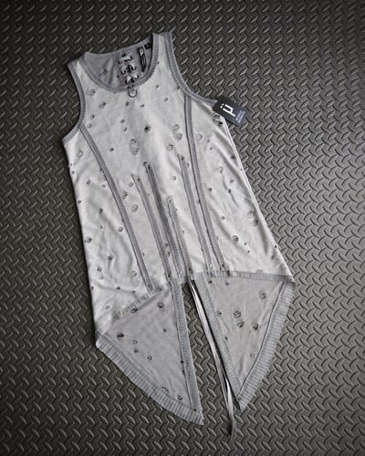 OOAK Dark Days Tank - Ghost