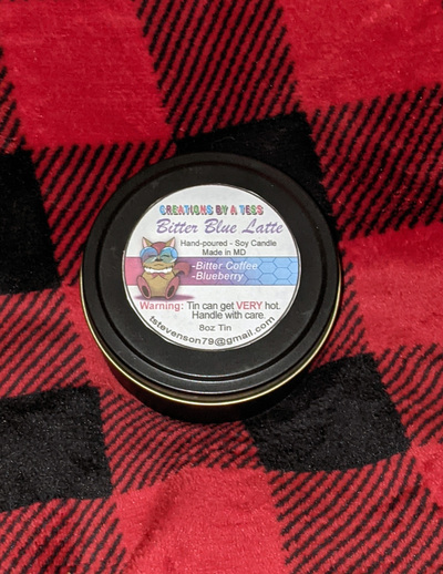 Bitter Blue Latte 8oz Tin