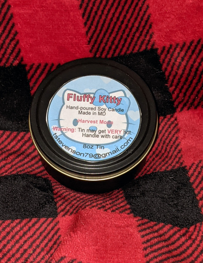 Fluffy Kitty 8oz Tin