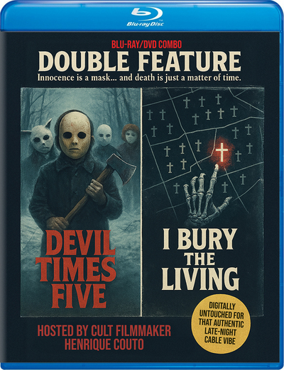 Devil Times Five / I Bury the Living – Blu-ray/DVD Combo - Popcorn Fodder hosted by Henrique Couto