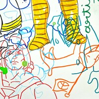 Drawing by Judas Arrieta "ARTIST TOYS" - Thumbnail 2